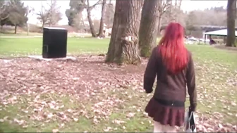 Sneaky Public Peeing