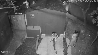 Russian Clubbers Take a Pissy Behind Shed screenshot 3