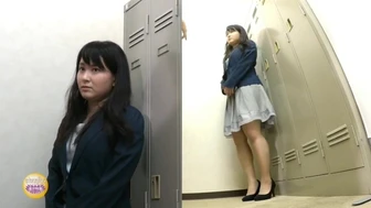 DLSL-402 03 Hidden camera footage in the office: Office lady gets lectured and wets herself 2 screenshot 2