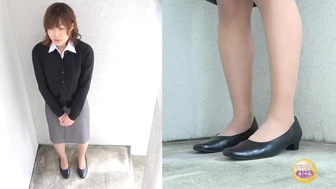 DLSL-402 02 Hidden camera footage in the office: Office lady gets lectured and wets herself 2 screenshot 1