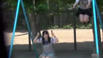 DJTN-01 02 Spurting schoolgirils. Outdoor urination voyeurism screenshot 4