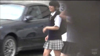 DJTN-01 01 Spurting schoolgirils. Outdoor urination voyeurism screenshot 1