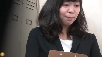 DLEE-487 05 Secretly Filmed, Office Lady's Humiliation and Incontinence in a Workplace Harassing Environment screenshot 1