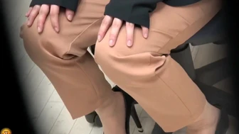 DLEE-487 03 Secretly Filmed, Office Lady's Humiliation and Incontinence in a Workplace Harassing Environment screenshot 2