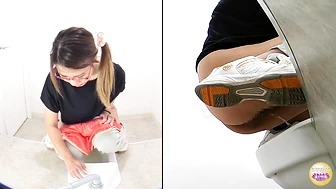 DLSL-326 01 Beautiful jogger has a pee accident in the rush ② screenshot 1