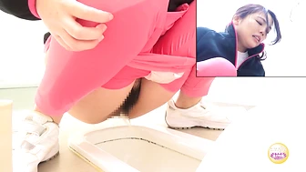 DLSL-293 03 Beautiful jogger pees herself in the rush screenshot 2