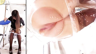 OJHI-831 04 Extreme Urination in a Western-Style Toilet - Part 6: Buttocks Viewed Through a One-Way Mirror screenshot 2