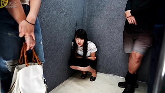OJHI-843 04 Elevator Stops: Panic to Hold Your Pee - Emergency Escape Part 15 screenshot 4