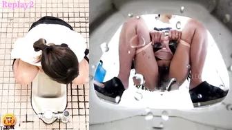 DLEE-330 02 Frantic girls pissing and missing the toilet bowl VOL 2 screenshot 3